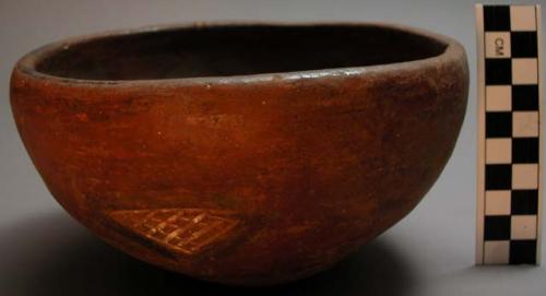 Small pottery vessel. Mbali