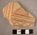 Sherd; bichrome.