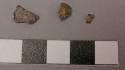 Bits of (iron pyrites?)