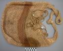Carring bag made of fiber yarn