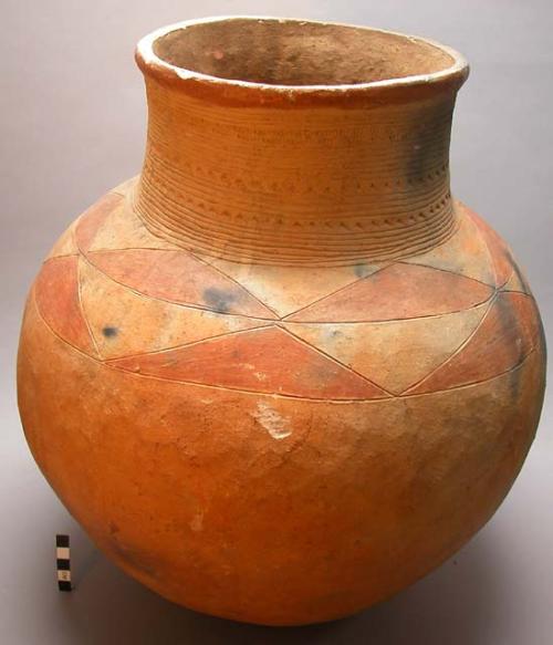 Large pottery jug for fermenting beer