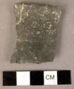 Rim sherd of pottery cup