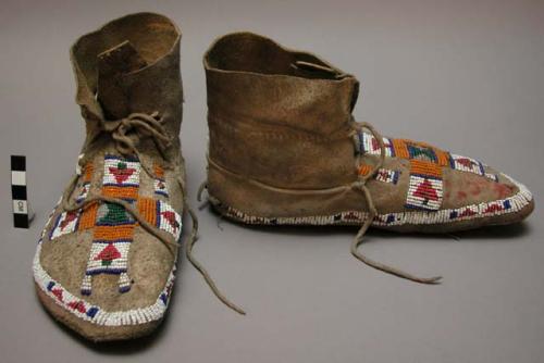 Beaded moccasins