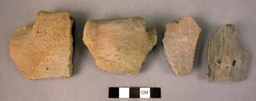 Pottery bowl fragments