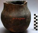 Small pottery vessel Sonta