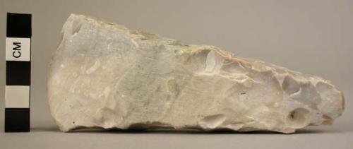 Polished flint axe