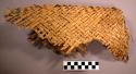 Piece of matting - fancy twill weave