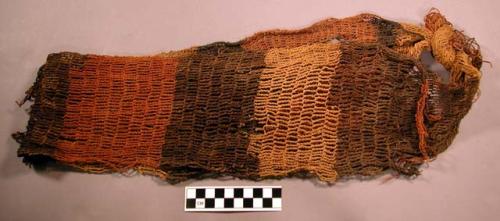 Net, used in tieing up bodies