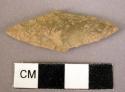 Double pointed flint arrowhead