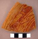 Coyotlatelco type rim potsherds-painted in