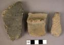 Fragments of pottery storage jars