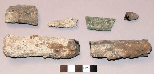 Iron sword fragments