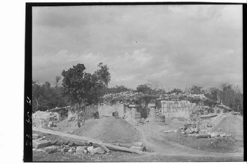 Monjas - E. mound from S.W.