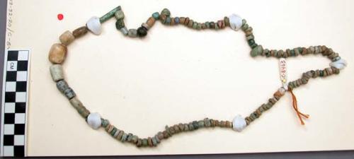 String of stone beads