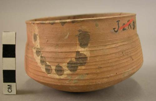 Bowl, pottery