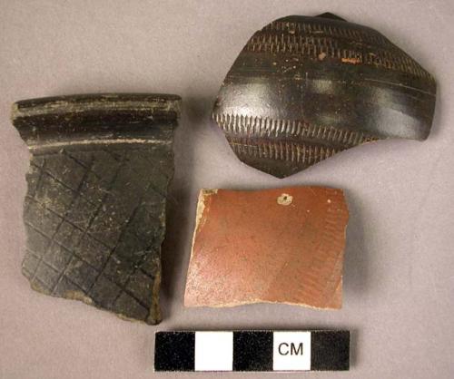 Pottery fragments