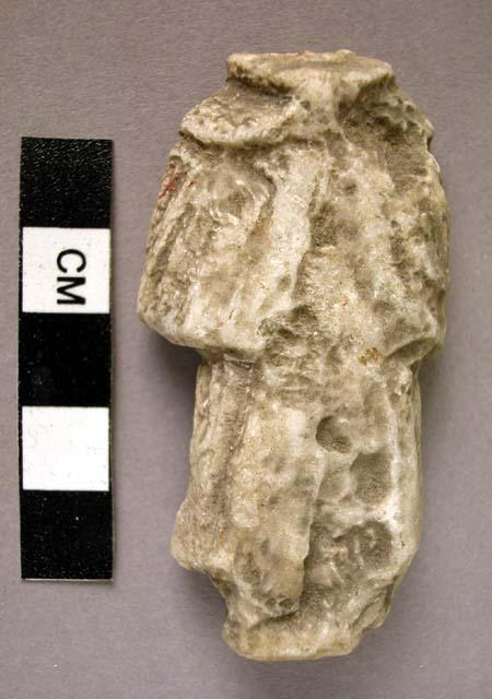 Fragment of pottery figurine