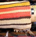 Chimayo blanket, banded layout