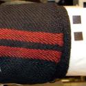 Breech cloth, red, blue, and black