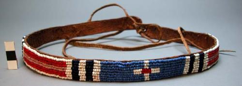 Beadwork belt