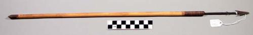 Arrow - shaft of dura stalk, barbed iron point