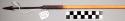 Arrow - reed shaft, barbed iron point, plain stem