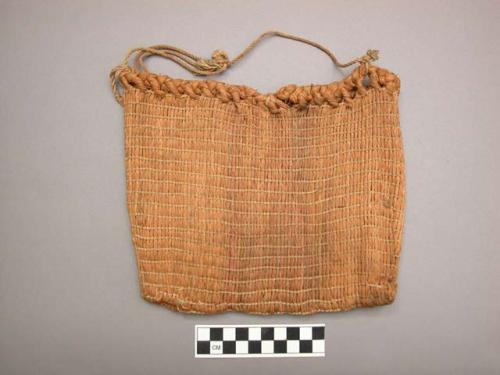 Cedar-bark fibre bag