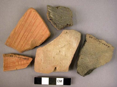 25 potsherds