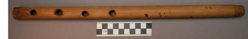 Bamboo flute with four holes. Lilongwe