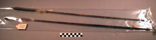 Stone-tipped arrows