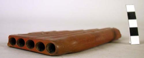 Pottery pan pipe - broken