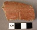 Potsherd - white on red ? (Wace & Thompson, 1912, Type B3#1 ?)