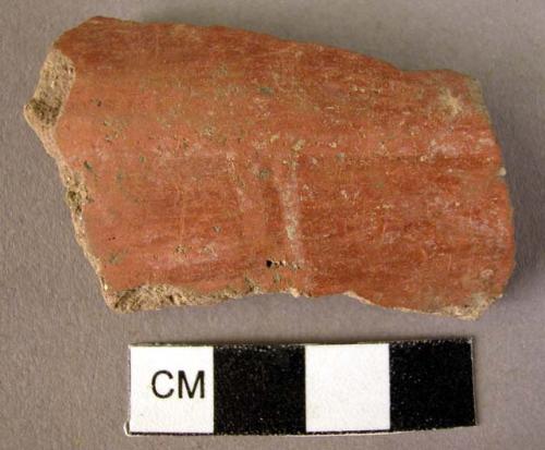 Potsherd - white on red ? (Wace & Thompson, 1912, Type B3#1 ?)