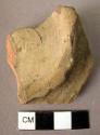 Pottery base fragment