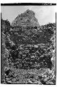 Caracol, trench in embutido of lower stairway.