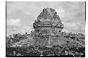 Caracol. Upper terrace and tower. SW corner under repair.