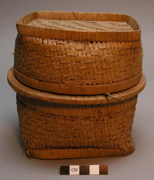 Basket with cover