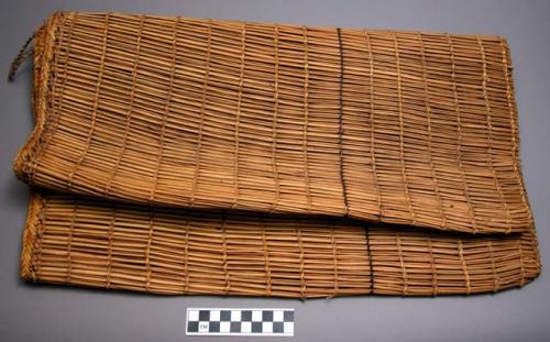 Large basket woven of special marsh grass