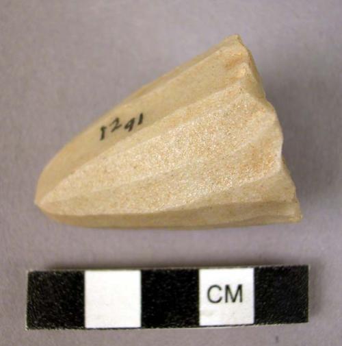 Quartzite pyramidal core; Neolithic or Later