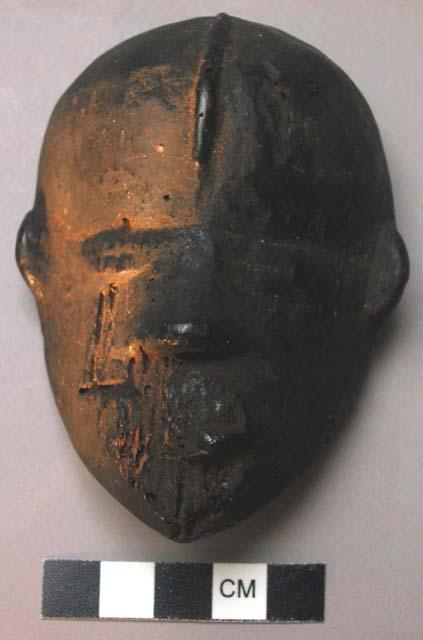 Small wooden mask