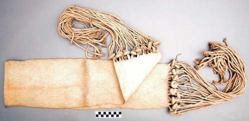 Woven bridal sash (woko kwewa).