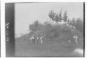 Mound I - from N.E. before excavation.