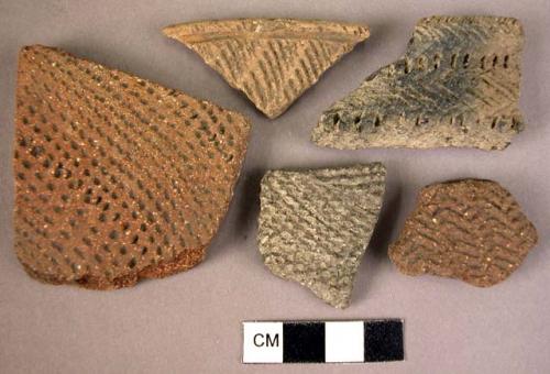 65 potsherds