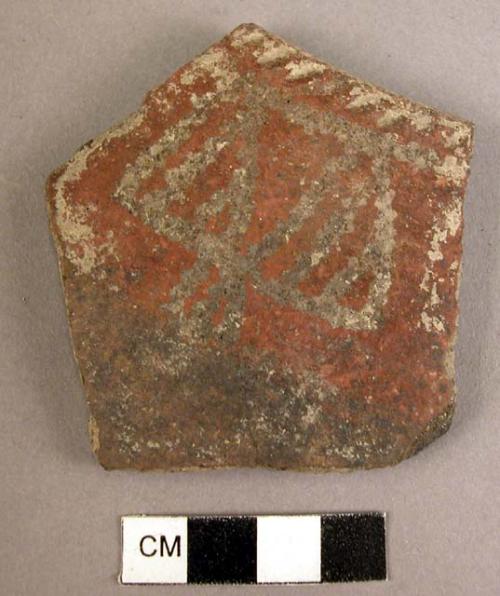 2 decorated pot sherds