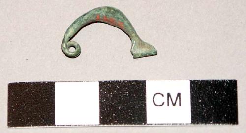 Fibula fragment, bronze