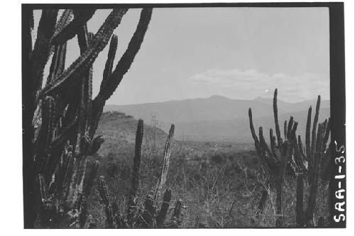 Ruins of Guaytan; View from Ruins toward South