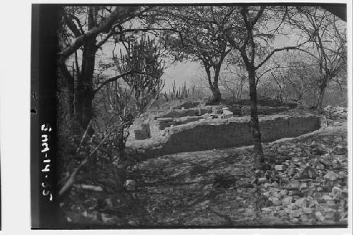 Mound 3 as excavated by Gustavo Espinaza