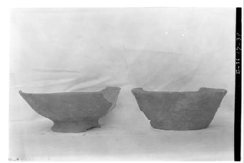 Z 564 = pottery bowl, Z 555 = pottery bowl