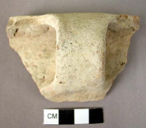 Rim potsherd with pottery handle