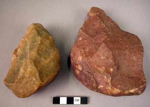 Quartzite Abbevillo Acheulian hand axe